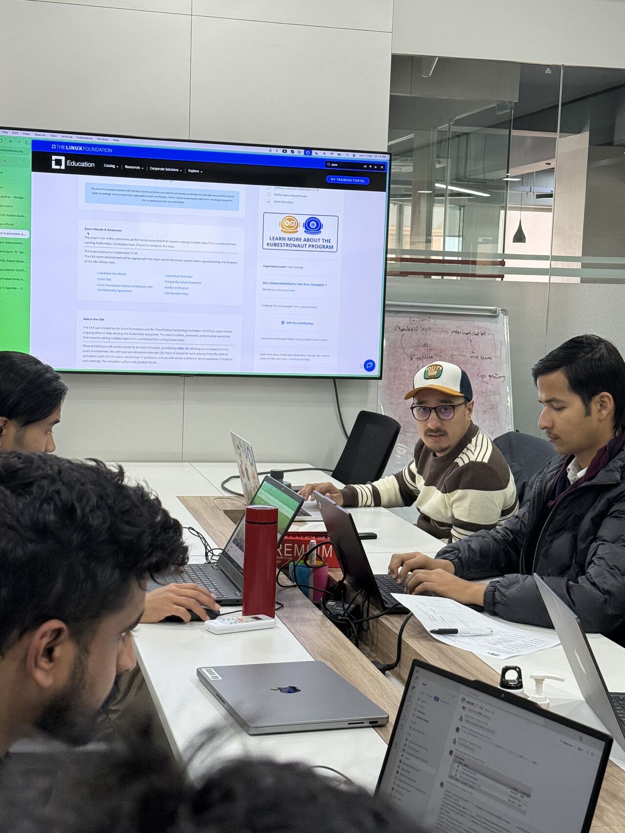 Fonepay learners completing hands-on exercises